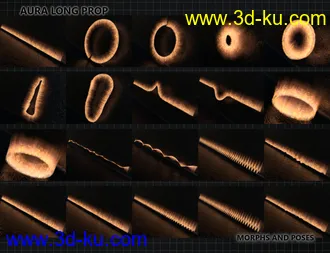 3D打印模型FSL Flexible Auras and Halos的图片