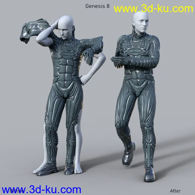 Genesis Clones for Genesis 8 and 8.1 and Vice Versa模型的图片6