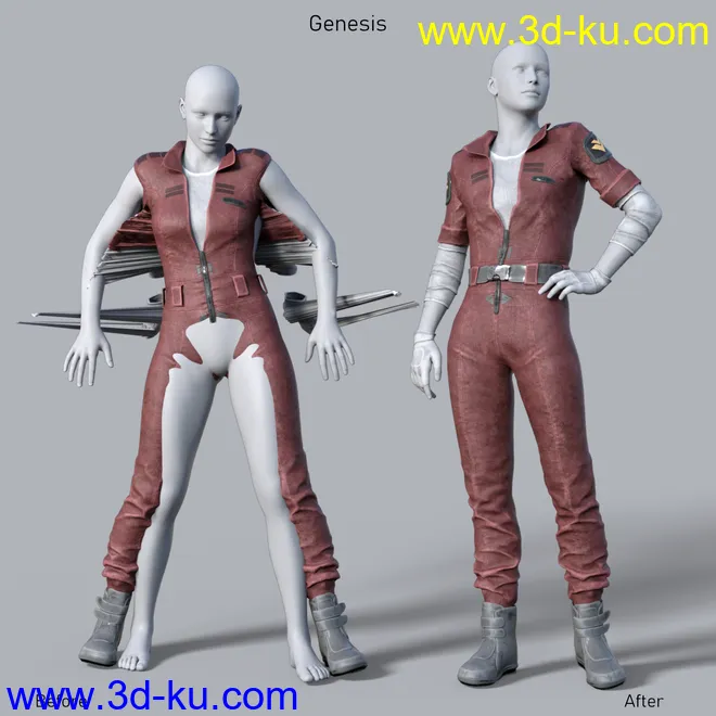 Genesis Clones for Genesis 8 and 8.1 and Vice Versa模型的图片8