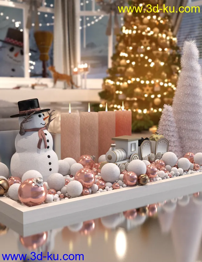 GHD TableTop Decoration模型的图片1