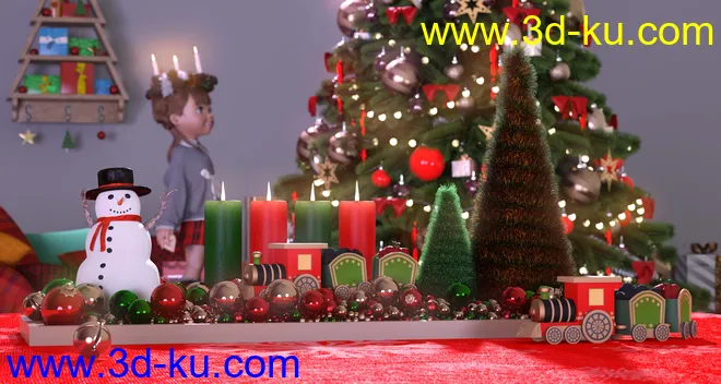 GHD TableTop Decoration模型的图片2