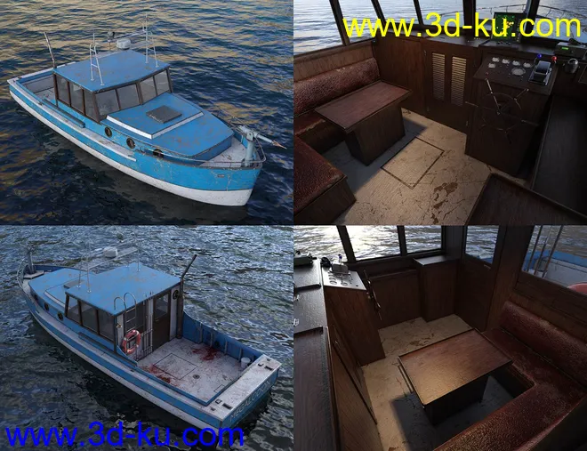 Giant Shark Killer Boat模型的图片7