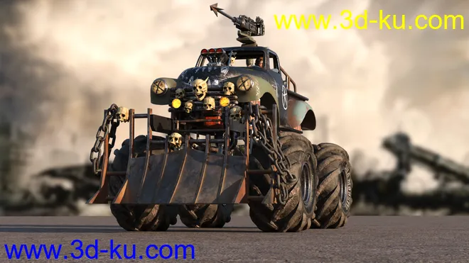 Gila Destructive Truck模型的图片2