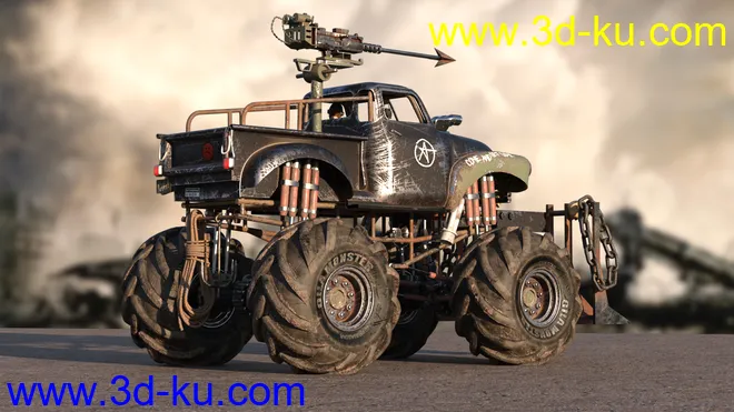 Gila Destructive Truck模型的图片3