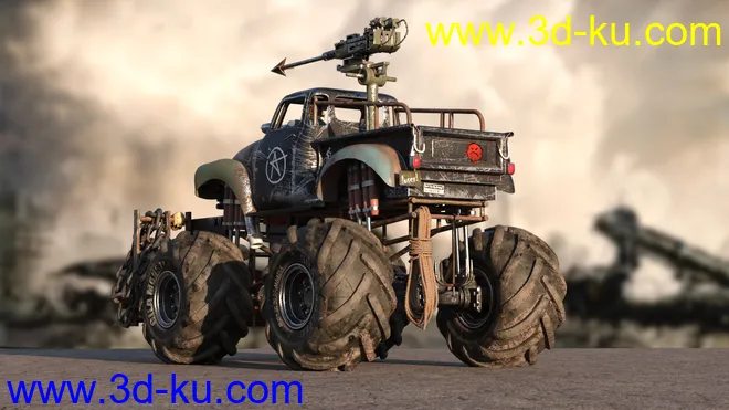 Gila Destructive Truck模型的图片4