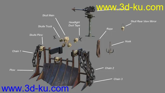 Gila Destructive Truck模型的图片5