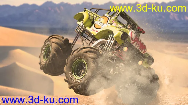 Gila Monster Truck模型的图片2