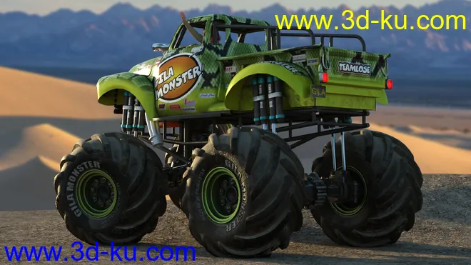 Gila Monster Truck模型的图片5