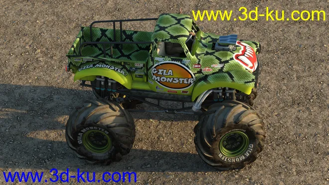 Gila Monster Truck模型的图片6