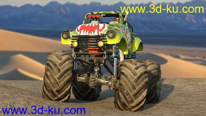 Gila Monster Truck模型的图片7