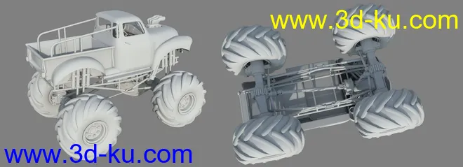 Gila Monster Truck模型的图片9