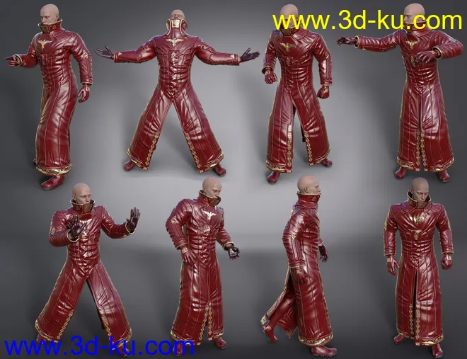 Gild Servant for Genesis 8 Males模型的图片5