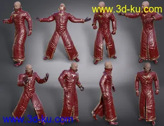 3D打印模型Gild Servant for Genesis 8 Males的图片