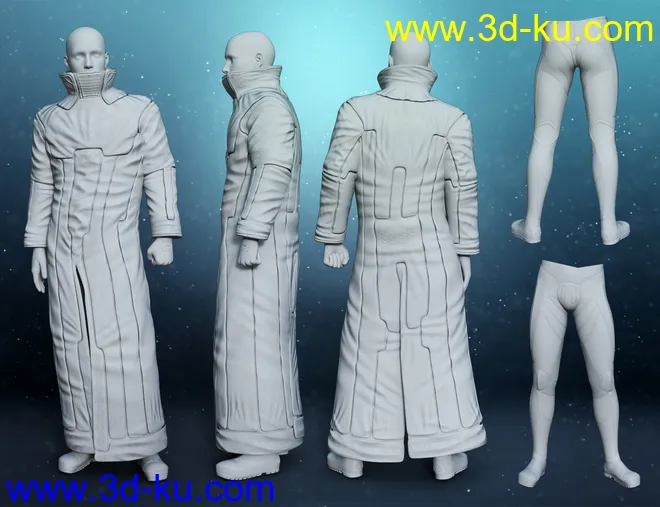 Gild Servant for Genesis 8 Males模型的图片6