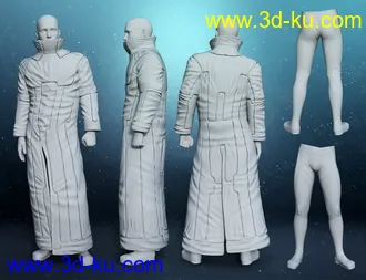 3D打印模型Gild Servant for Genesis 8 Males的图片