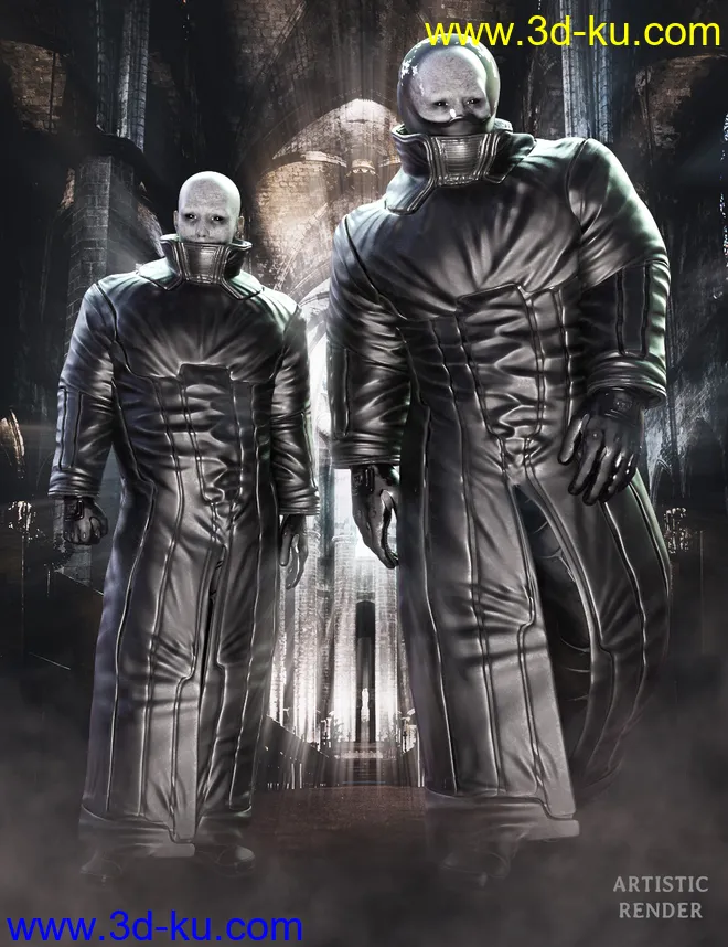 Gild Servant for Genesis 8 Males模型的图片7