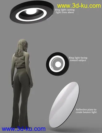 3D打印模型Gl'Amour Ring Lighting for Iray的图片