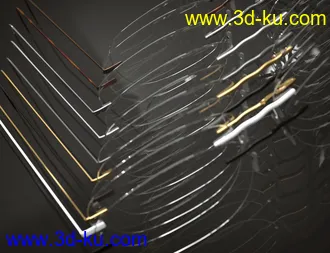 3D打印模型Glasses Bundle for Genesis 8 and 8.1的图片