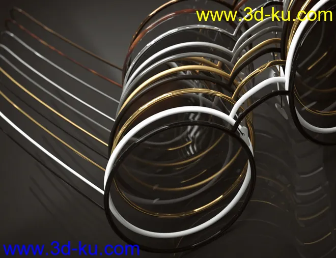 Glasses Bundle for Genesis 8 and 8.1模型的图片8