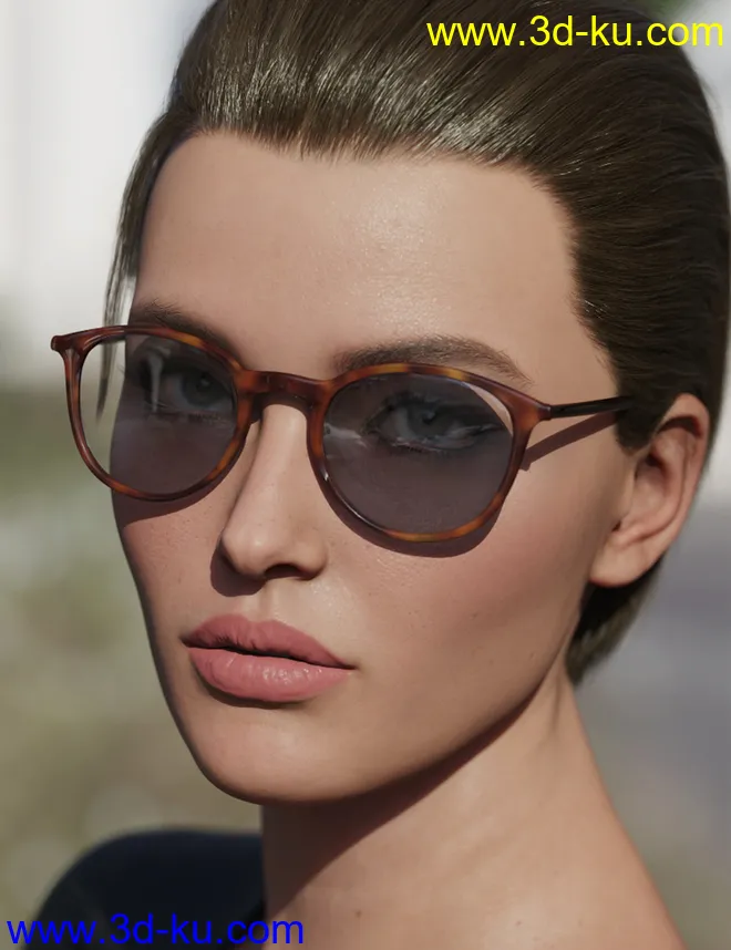 Glasses Bundle for Genesis 8 and 8.1模型的图片13