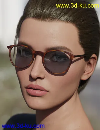 3D打印模型Glasses Bundle for Genesis 8 and 8.1的图片