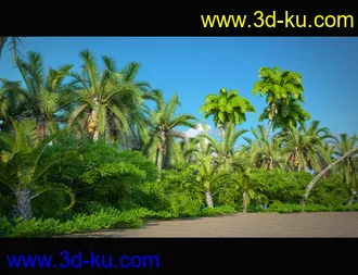 3D打印模型Glowing Beach的图片