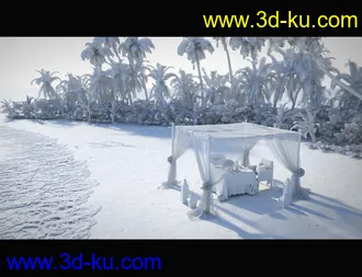 3D打印模型Glowing Beach的图片
