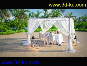 3D打印模型Glowing Beach的图片