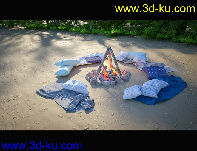 Glowing Beach Props模型的图片2