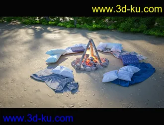3D打印模型Glowing Beach Props的图片