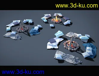 3D打印模型Glowing Beach Props的图片