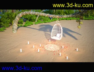 3D打印模型Glowing Beach Props的图片