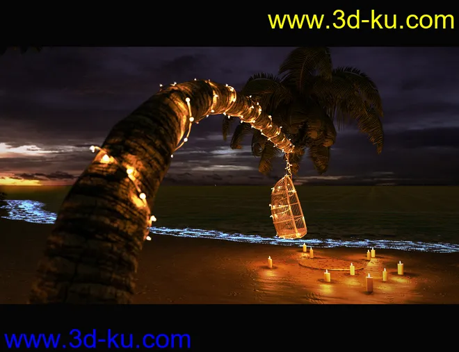 Glowing Beach Props模型的图片10