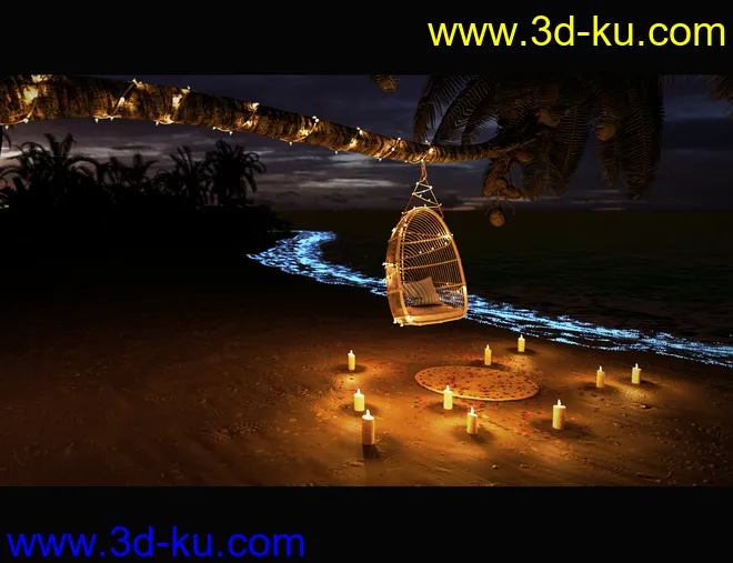 Glowing Beach Props模型的图片11