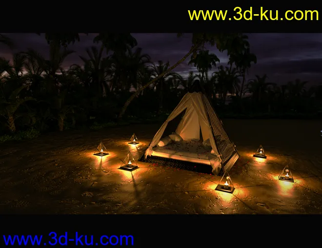 Glowing Beach Props模型的图片12