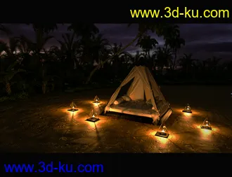 3D打印模型Glowing Beach Props的图片