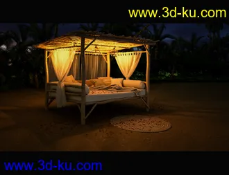 3D打印模型Glowing Beach Props的图片