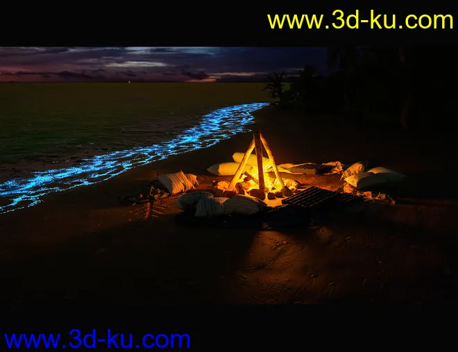 Glowing Beach Props模型的图片15