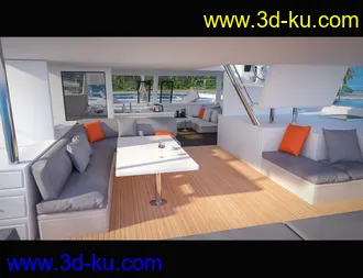 3D打印模型Glowing Beach Sailboat的图片