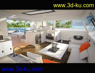 3D打印模型Glowing Beach Sailboat的图片