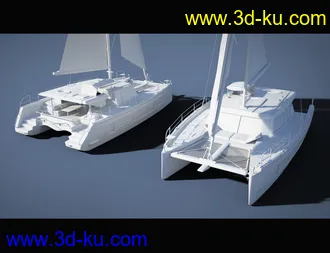 3D打印模型Glowing Beach Sailboat的图片