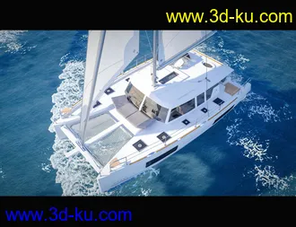 3D打印模型Glowing Beach Sailboat的图片