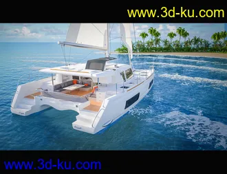 3D打印模型Glowing Beach Sailboat的图片
