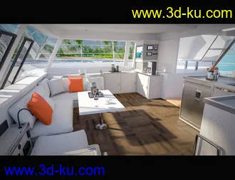 3D打印模型Glowing Beach Sailboat的图片