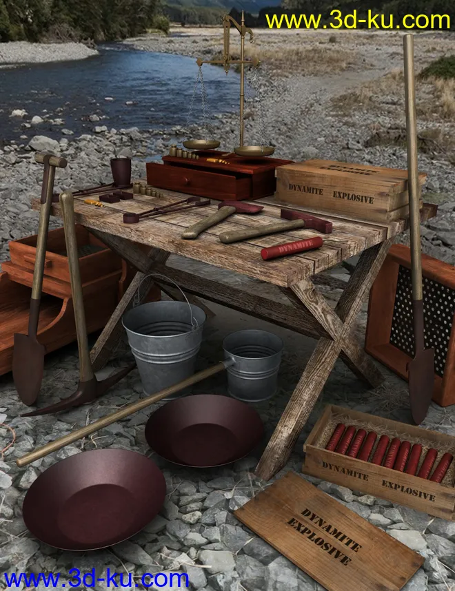 Gold Prospecting Equipment模型的图片1