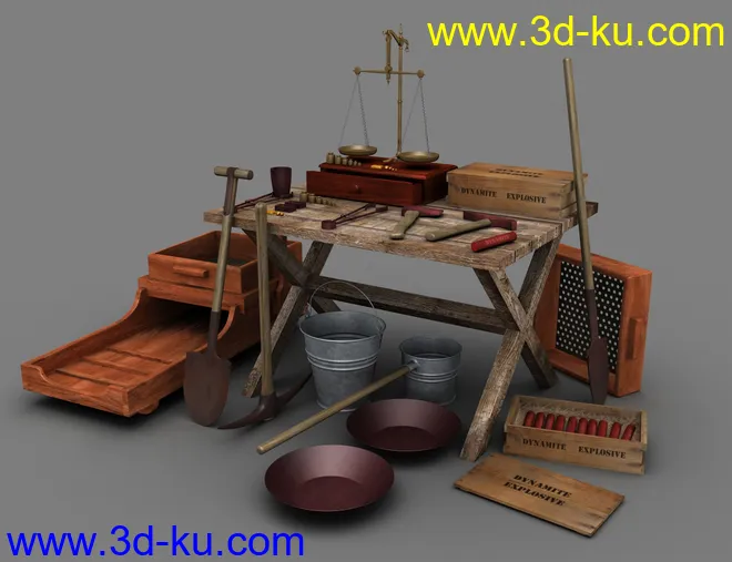 Gold Prospecting Equipment模型的图片4