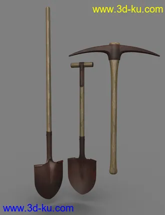 3D打印模型Gold Prospecting Equipment的图片