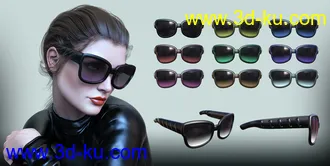 3D打印模型Gothic Style Outfit V4 for Genesis 8 and 8.1 Females Bundle的图片