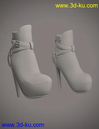 3D打印模型Gothic Style Outfit V4 for Genesis 8 and 8.1 Females Bundle的图片