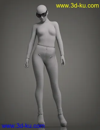 3D打印模型Gothic Style Outfit V4 for Genesis 8 and 8.1 Females Bundle的图片